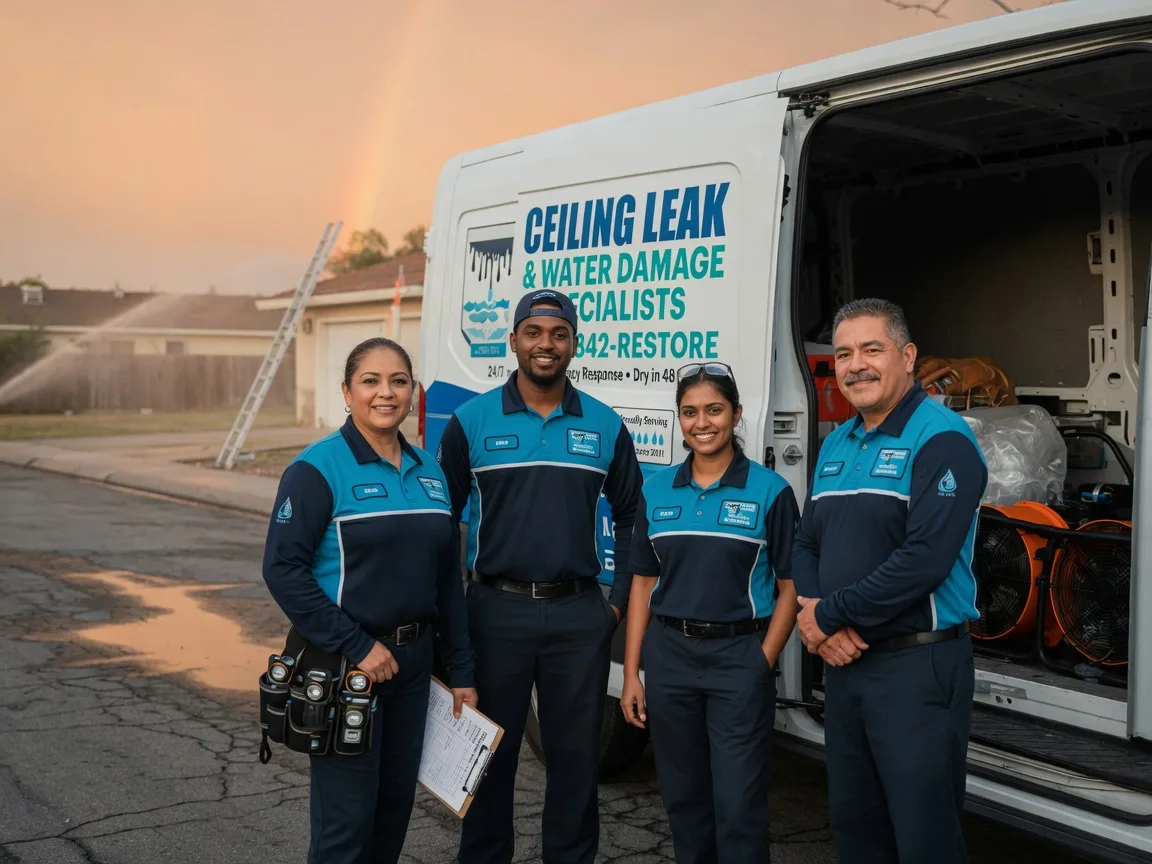 Ceiling Leak Cleanup company in South Houston, TX