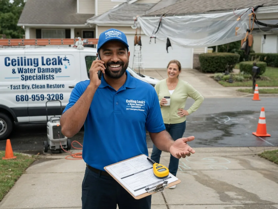 Ceiling Leak Cleanup South Houston, TX FAQs